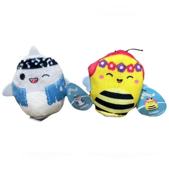 Lot Of 2 Gordon + Sunny Squishmallows McDonald’s 2023 Plush Toys Unused - Picture 1 of 4